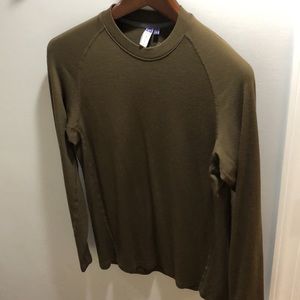 ibex 100% Marino wool long sleeve large L